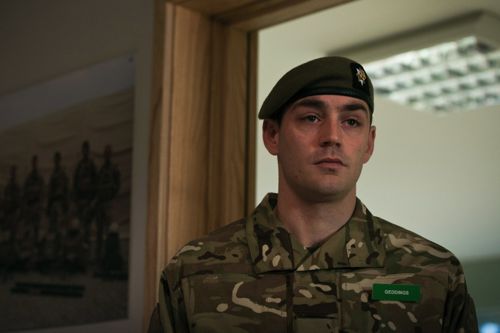 Matthew McNulty as Corporal Geddings.