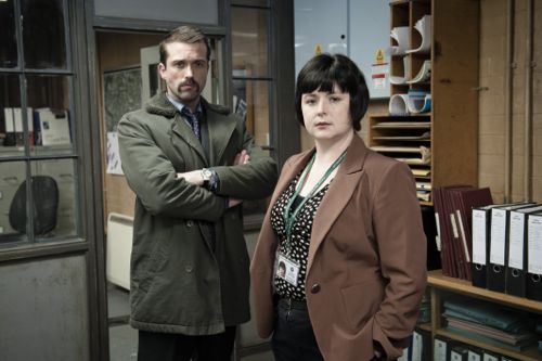 Glen Martin (Emmett Scanlan) and DS Mary McCurdy (Siobhan McSweeney) 