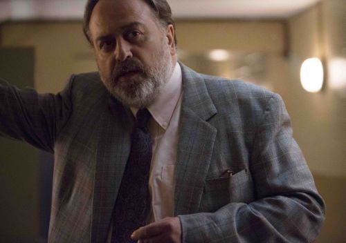 Stanley Townsend and Private Lives director Milton Katselas.