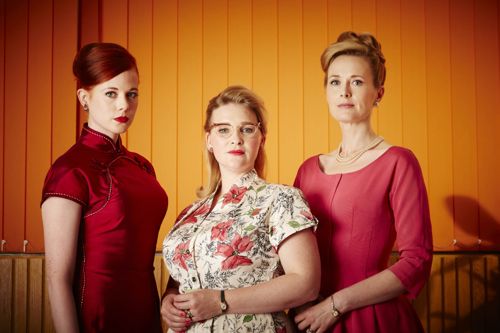 Zoe Boyle (Jean), Joanna Page (Lily), Natasha Little (Elizabeth).