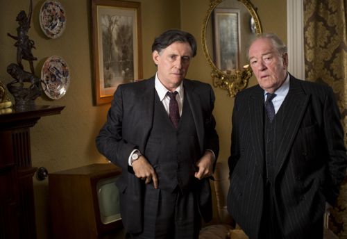 Gabriel Byrne as Quirke and Michael Gambon as Judge Garret Griffin.