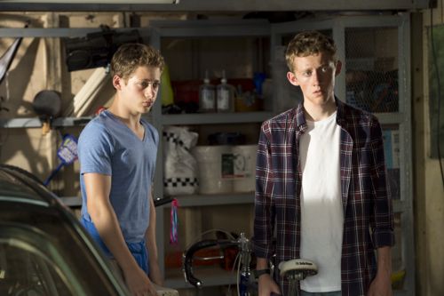 Paul Price (Sonny Serkis) and Andrew Price (Joe Hurst).