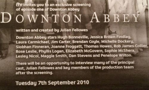 Downton Abbey 2010 invite 500