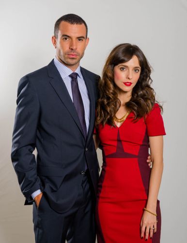 Tom Cullen and Leticia Dolera as Joe and Maria Rose.