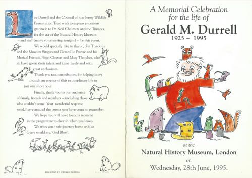 Gerald Durrell Memorial 2
