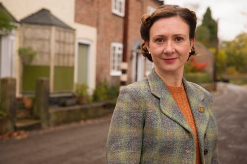 Frances Grey as Erica.